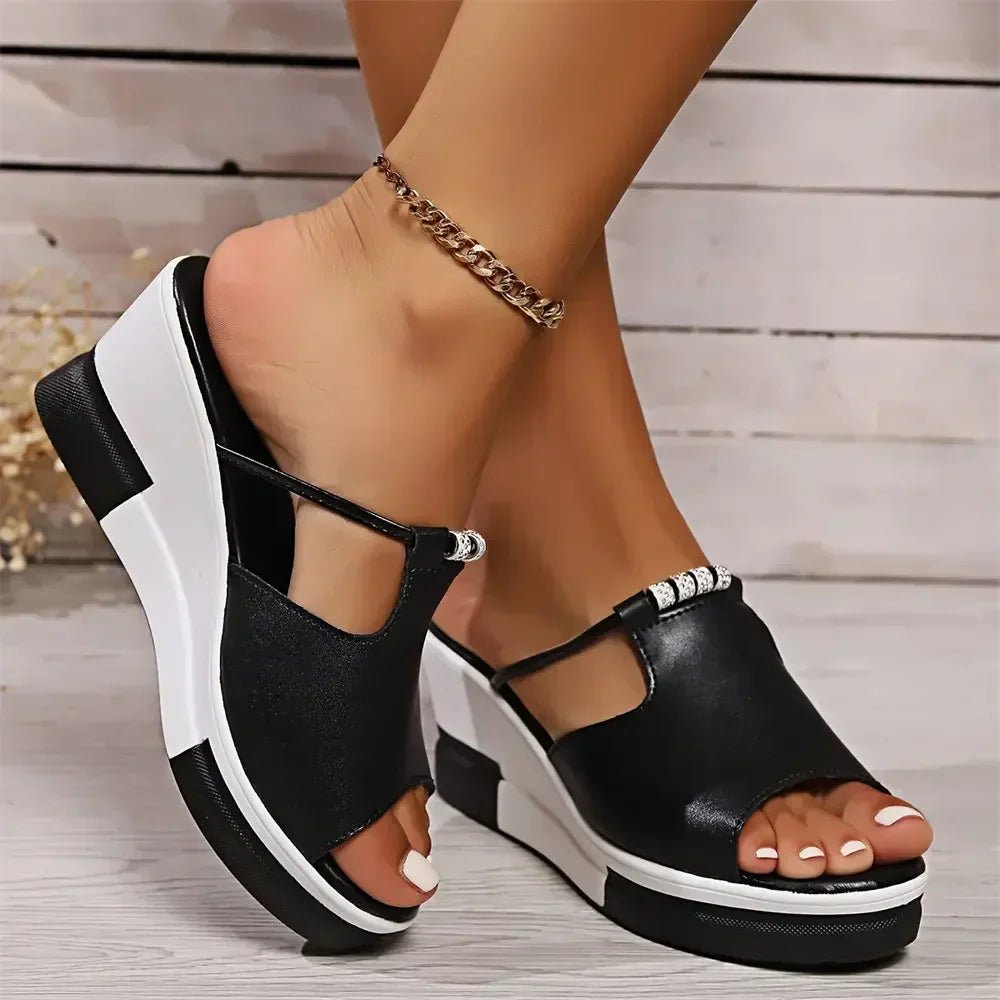 Orthopedic Slip-On Wedge Sandals for Women