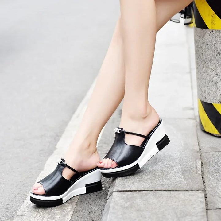 Orthopedic Slip-On Wedge Sandals for Women