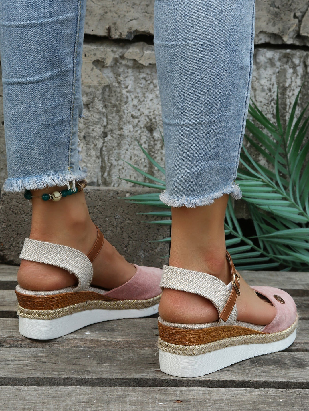 Chic Women's Comfortable Orthopedic Woven Sandals - Women's Sandals