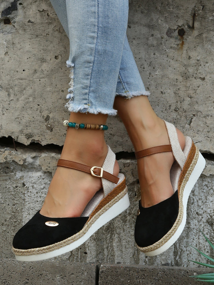 Chic Women's Comfortable Orthopedic Woven Sandals - Women's Sandals