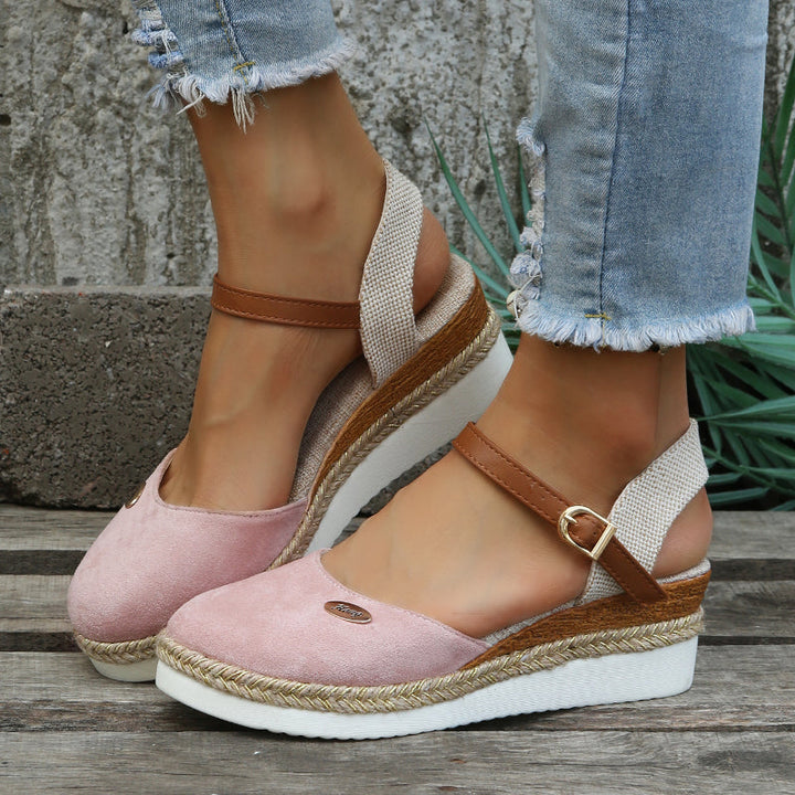 Chic Women's Comfortable Orthopedic Woven Sandals - Women's Sandals
