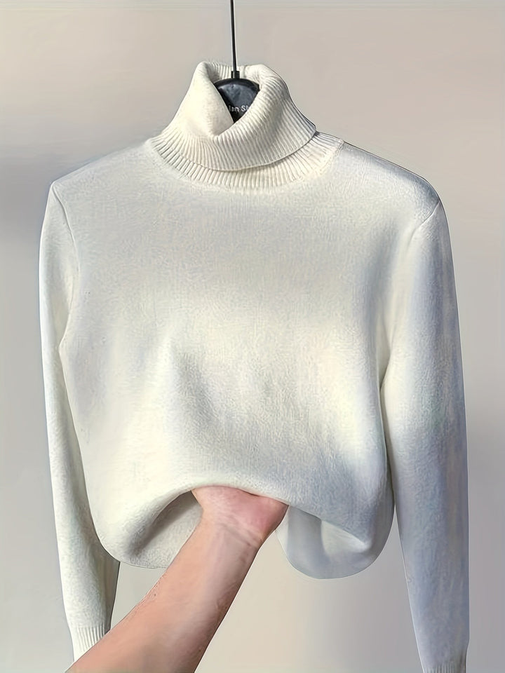 Selena | Cozy Lined High-Neck Sweater - image 17